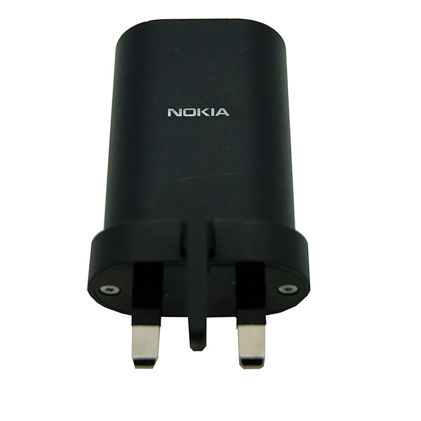 Nokia 18W Charger AD-18WX Black front
