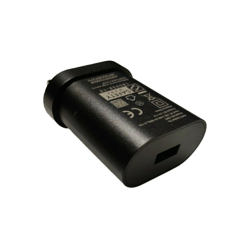 Nokia 5W Charger AD-5WX Black Back side view